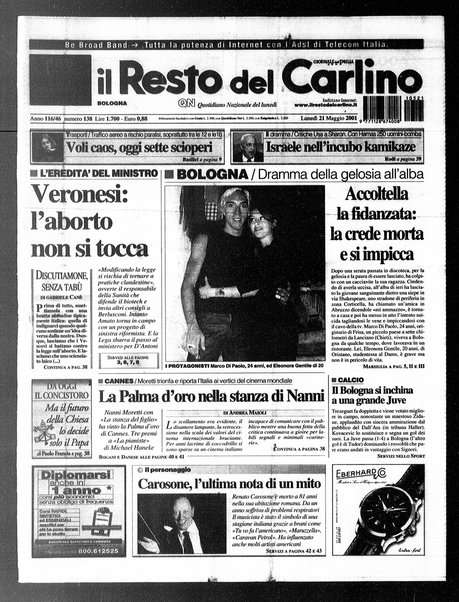 Il Resto del Carlino : giornale dell'Emilia